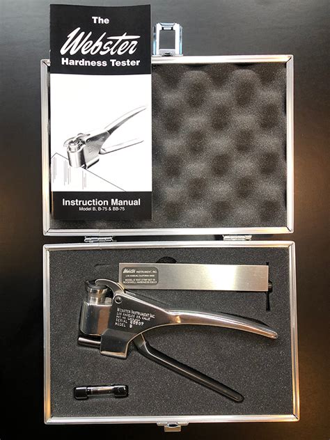 webster hardness tester for sale